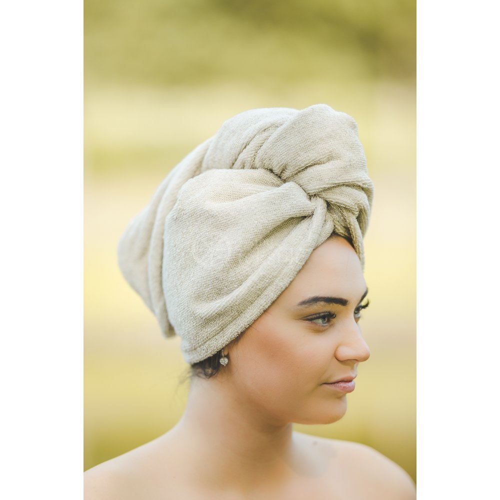 Linen 2025 hair towel