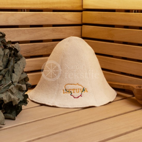 Woollen sauna hat ,,Lietuva"