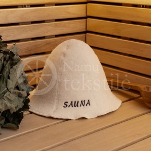 Woollen sauna hat ,,Sauna"