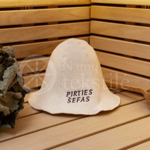 Woollen sauna hat ,,Pirties šefas"