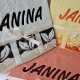 Siuvinėtas proginis rankšluostis "JANINA" su lapeliais 